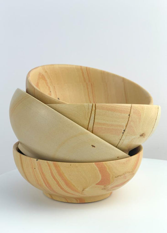 Bowl Ônix marrom cor madeira 10 cm aproximadamente