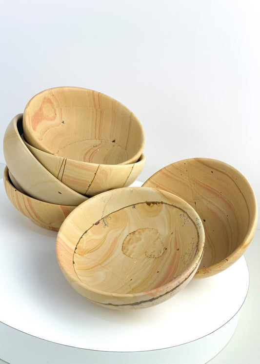 Bowl Ônix marrom cor madeira 10 cm aproximadamente