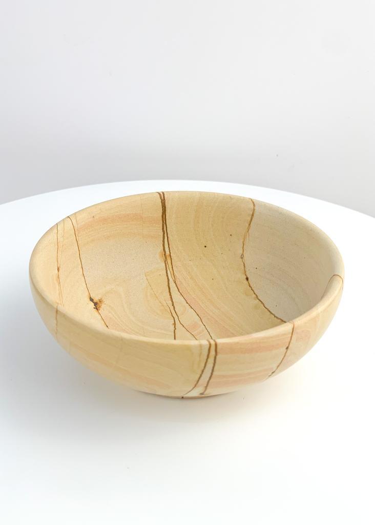 Bowl Ônix marrom cor madeira 10 cm aproximadamente