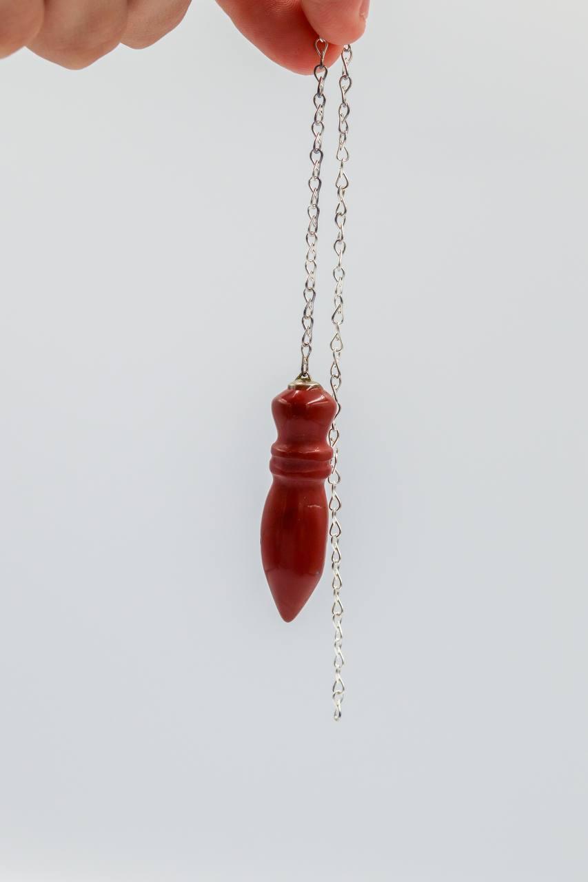 Pêndulo Egípcio Jaspe vermelho