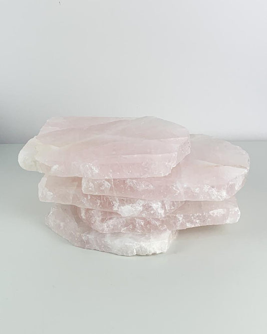 Bandeja Quartzo Rosa Média