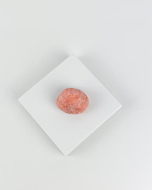 Pedra Calcita Laranja Rolada 22 a 29 gramas