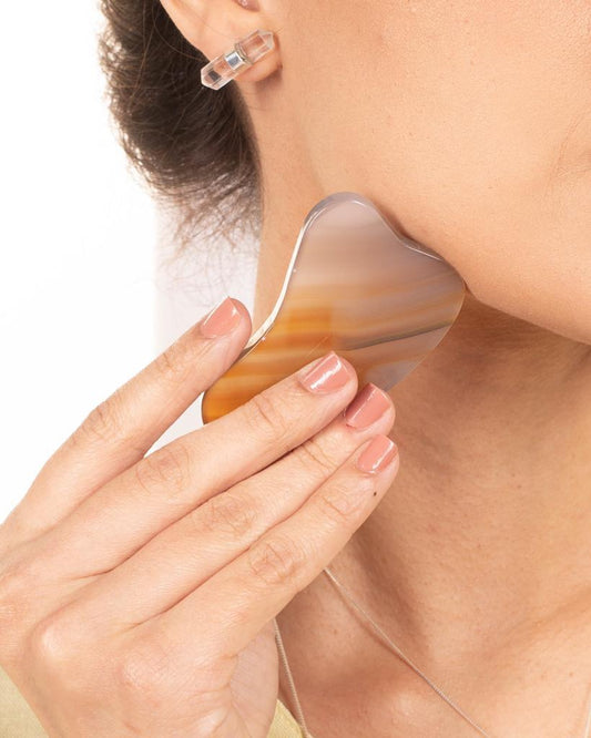 Gua Sha Ágata natural