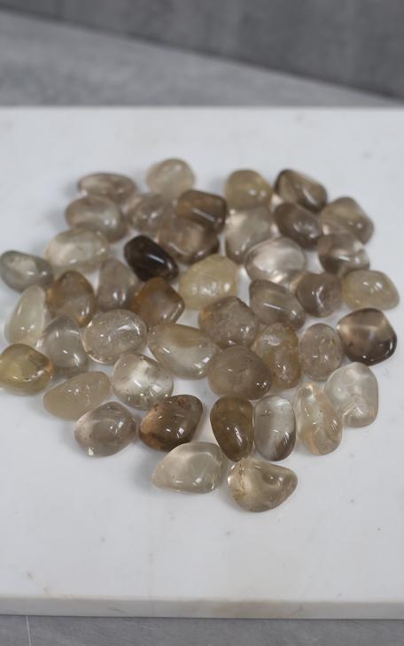 Pedra Quartzo Citrino Natural Rolado 6 a 10 gramas