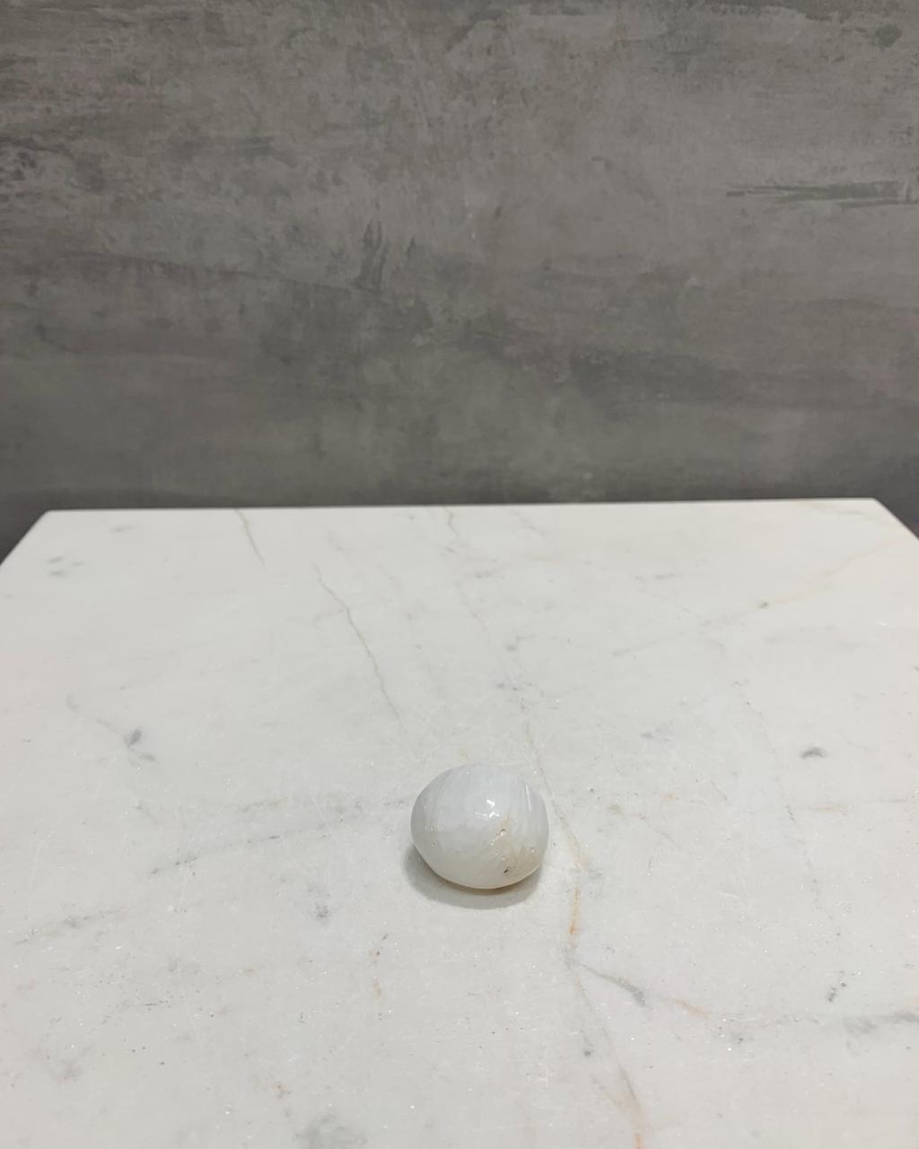 Pedra Escolecita Rolada 9 a 11 gramas