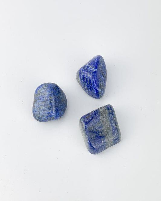 Pedra Lapis Lazúli Rolado 26 a 30 gramas