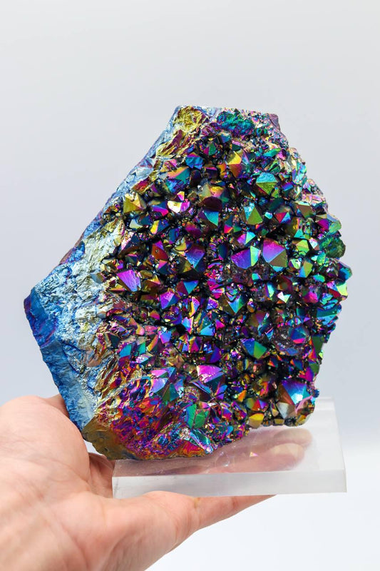 Drusa Titânio Rainbow na base Acrílica 1,515 Kg