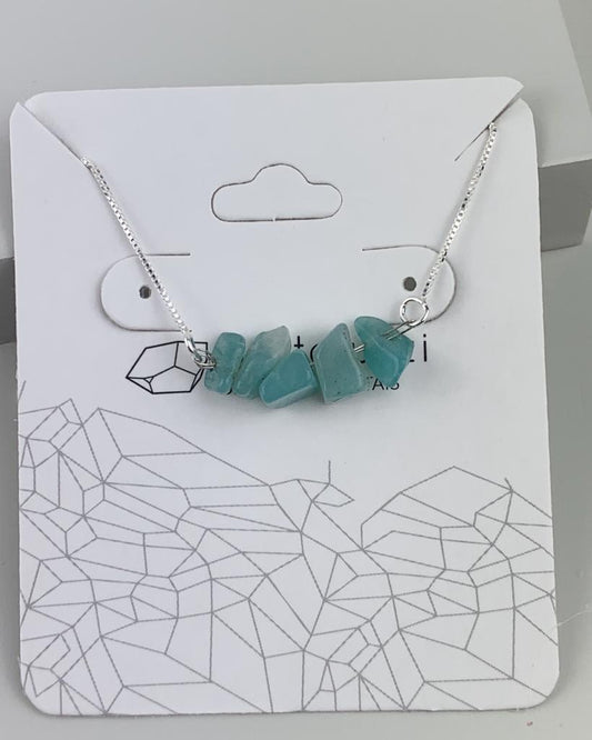 Pulseira Amazonita Prata 925