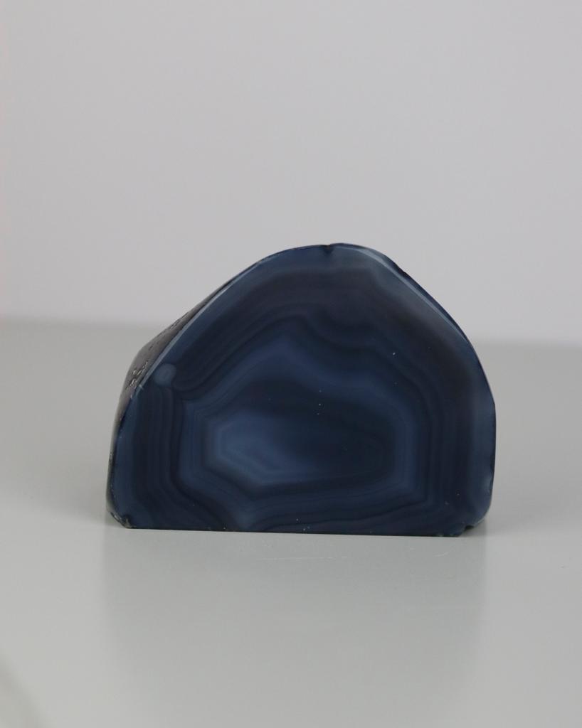 Pedra Ágata Natural Polida 664 gramas aproximadamente