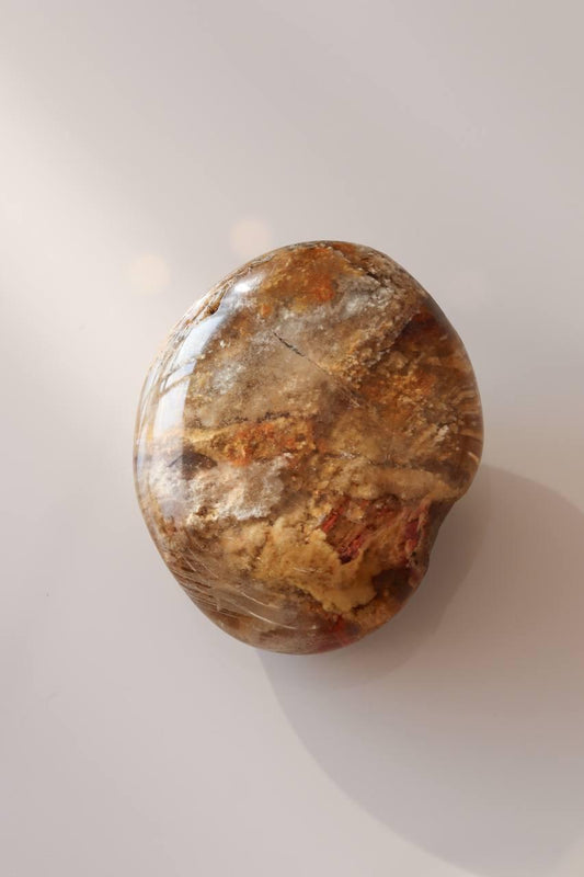 Pedra Cristal de Quartzo com Inclusão Forma Livre 210 gramas