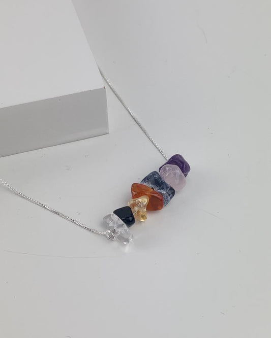 Colar Chakras Prata 925