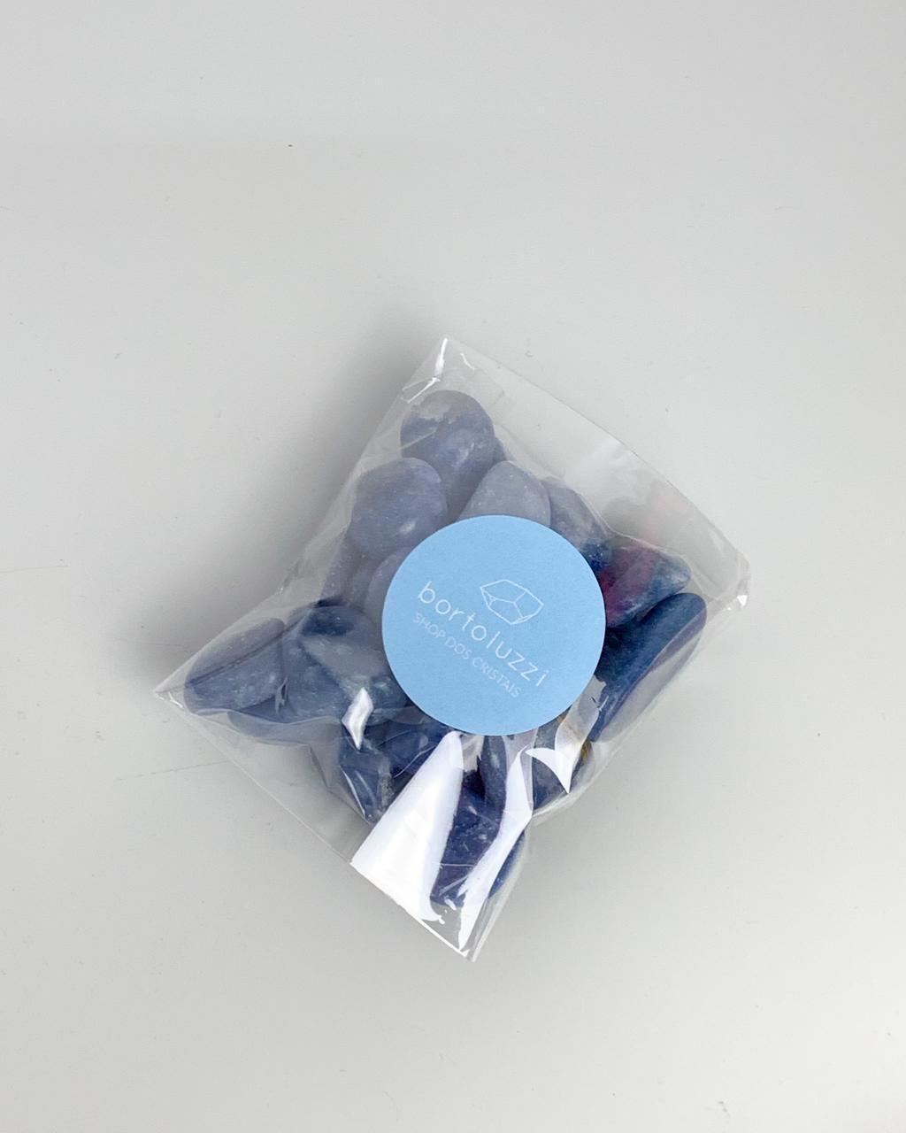 Kit Quartzo Azul Rolado 201 a 220 gramas