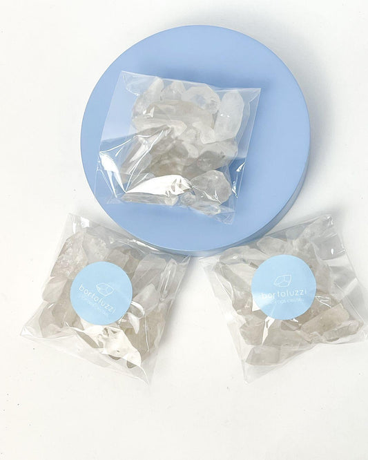 Kit Cristal de Quartzo Ponta Bruta 200 gramas
