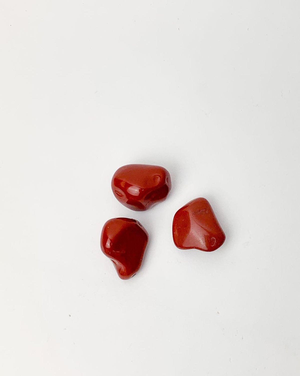 Pedra Jaspe Vermelho Rolado 5 a 13 gramas