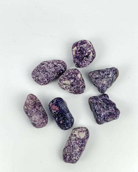 Pedra Lepidolita Rolada 23 a 29 gramas
