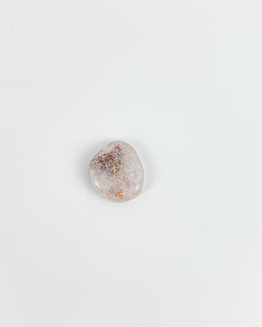 Pedra Quartzo Quartzo Xamã rolado 7 a 10 gramas ( aproximadamente)