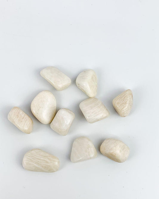 Pedra Feldspato Rolado - 10 a 14 gramas (aproximadamente)