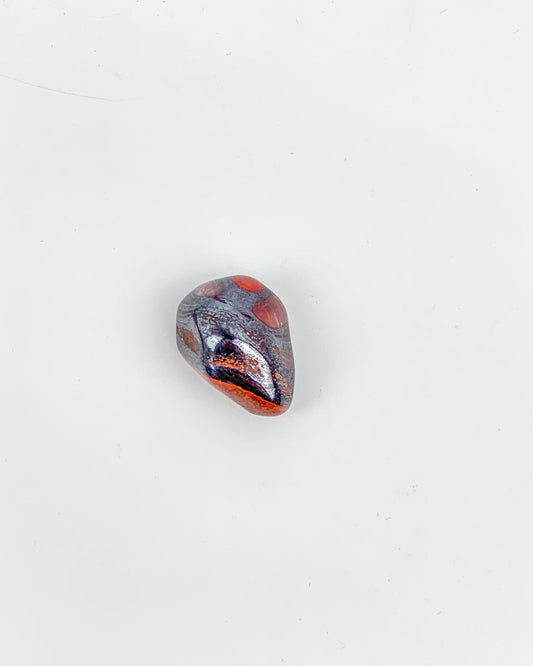 Pedra Ferro de Tigre rolado 14 a 26 gramas (aproximadamente)