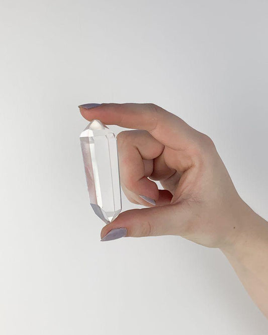 Bastão Cristal de Quartzo Biterminado 45 a 73 gramas aprox.