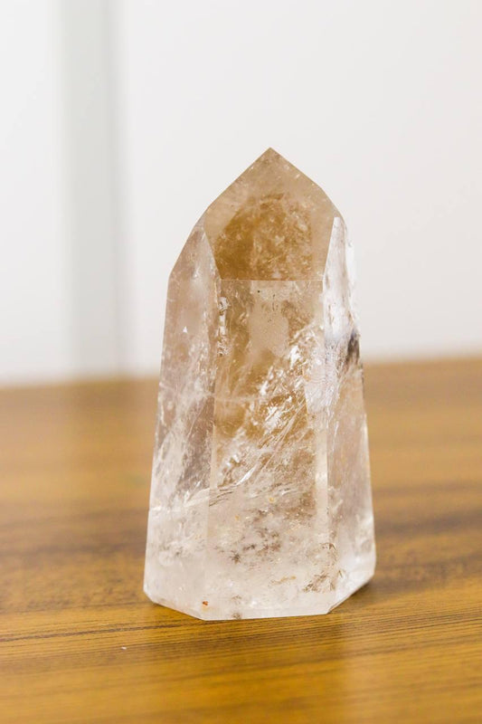 Ponta Polida Quartzo de Cristal Dow 150g Aprox.