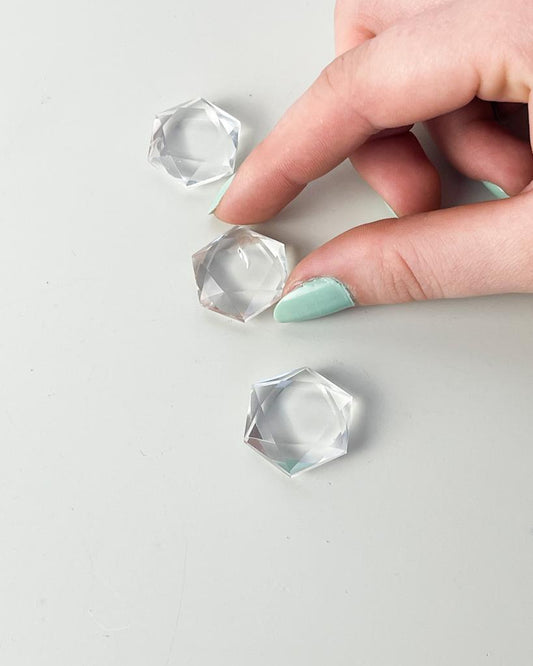 Estrela de Davi Cristal de Quartzo