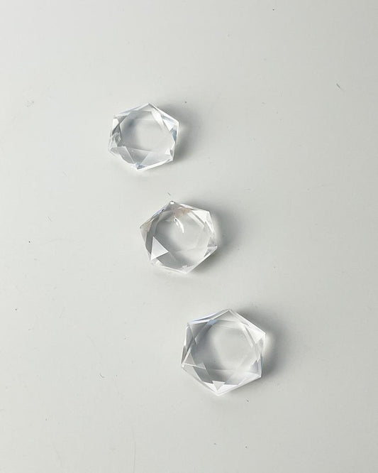 Estrela de Davi Cristal de Quartzo