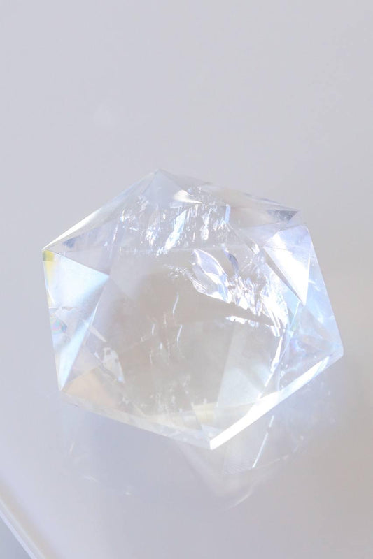 Estrela de David Cristal de Quartzo 69 a 93 Gramas