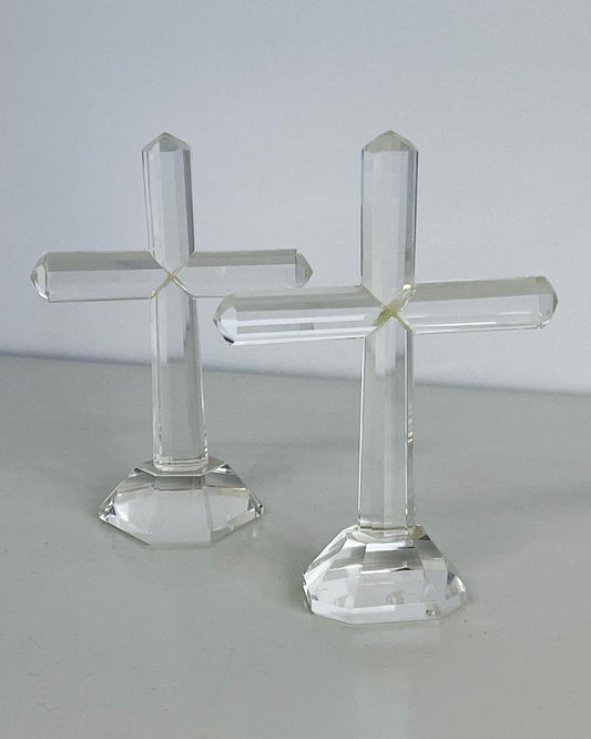 Cruz Cristal de Quartzo  68 a 76 gramas aprox.