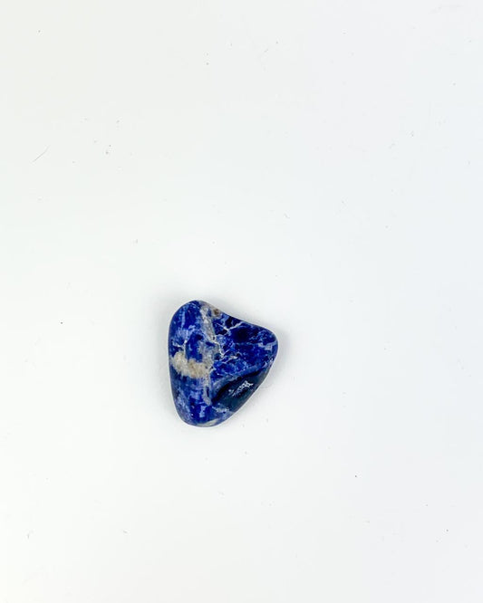 Pedra Sodalita rolada 4 a 13 gramas