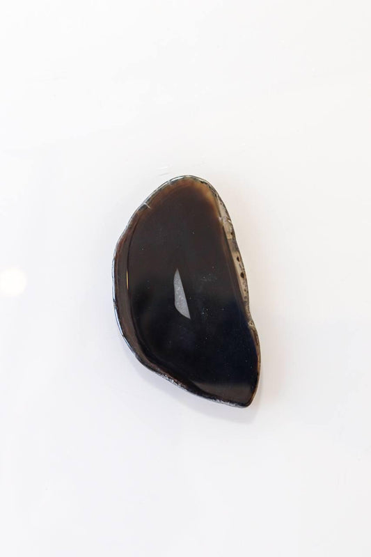 Chapa Ágata Preto tingido 01