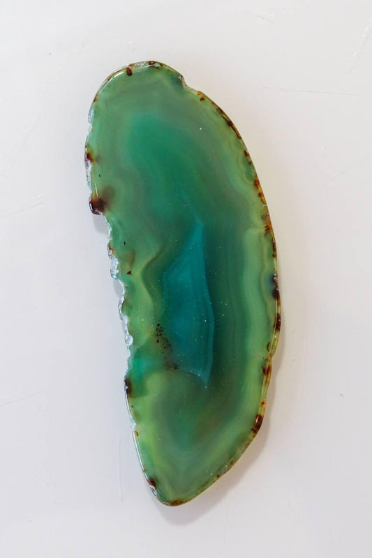 Chapa Ágata Verde Tingido 02