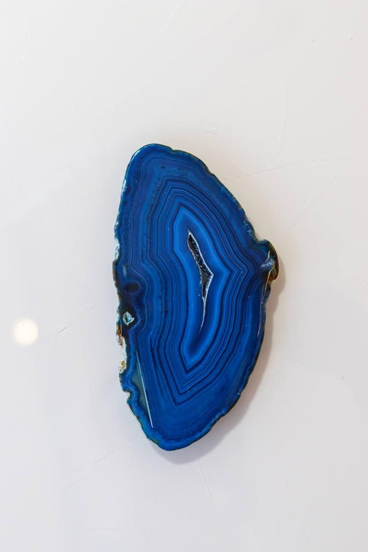 Chapa Ágata azul tingida 02