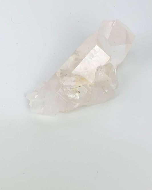 Ponta Cristal Bruto Lemurian Elo do Tempo 476 gramas