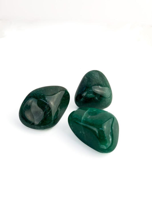 Pedra Aventurina Verde Rolada 20 a 29 gramas