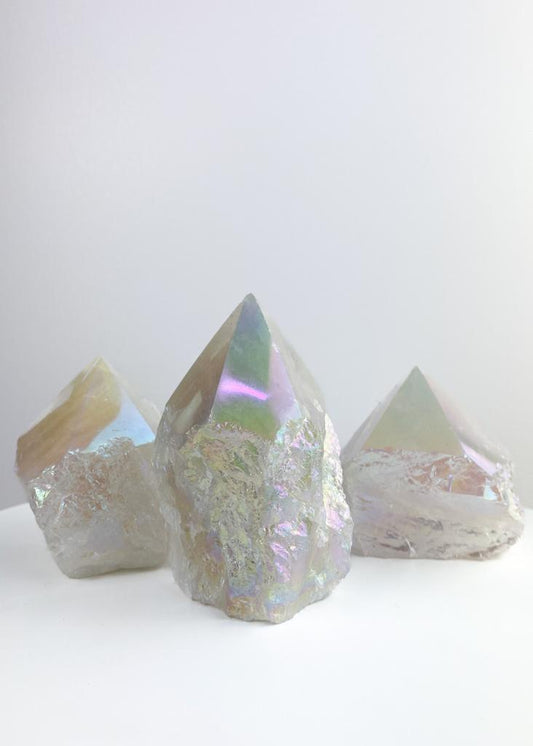 Ponta de Cristal Perolizado 207 a 276 gramas