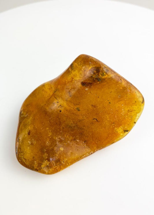 Pedra Âmbar Polido Copal 40 gramas