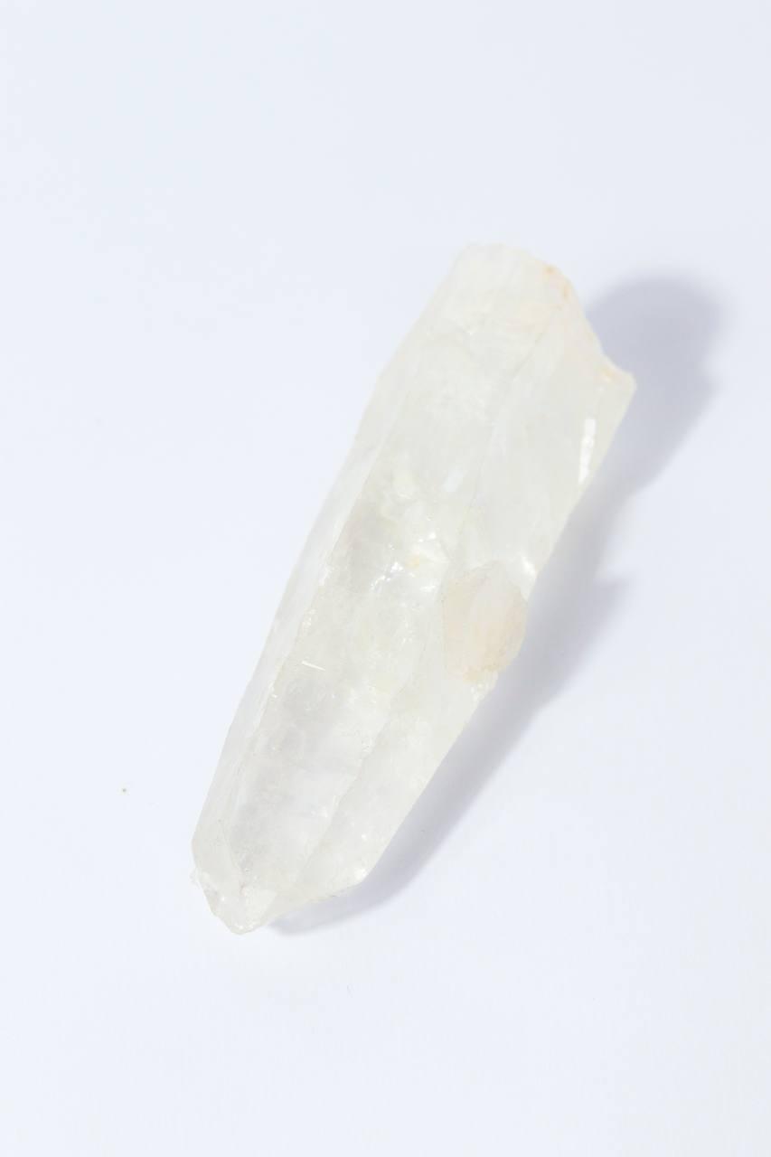 Pedra Ponta Quartzo Lemúriam bruto 200 a 207 gramas