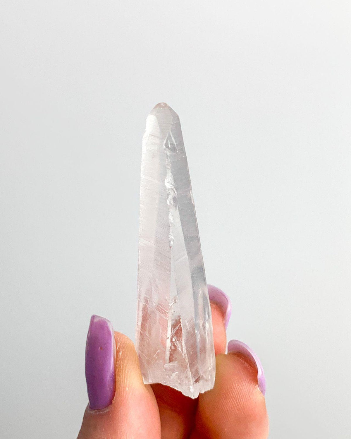 Pedra Ponta Cristal Lemúria bruto 8 a 21 gramas
