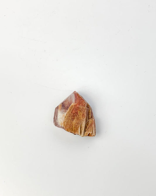 Pedra Ponta Quartzo Anfíbola bruto 26 a 30 gramas