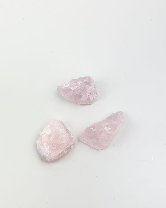 Pedra Quartzo rosa bruto 16 a 20 gramas