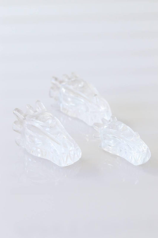 Dragão Cristal de Quartzo 34 a 76 gramas
