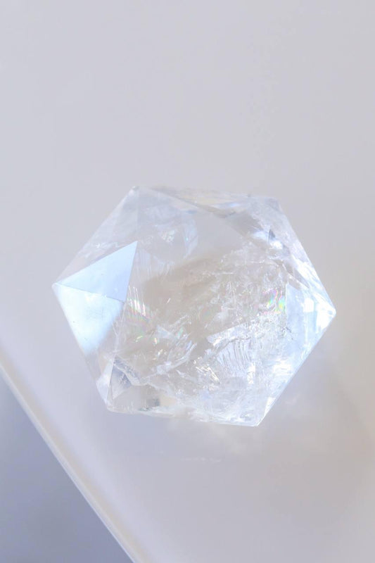 Estrela de Davi Cristal de Quartzo 118 a 121 Gramas