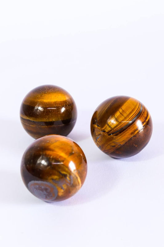 Esfera Olho de Tigre 4,4 cm Aprox.