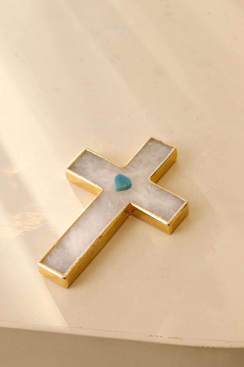 Cruz Quartzo Branco  Amor Sagrado Dream