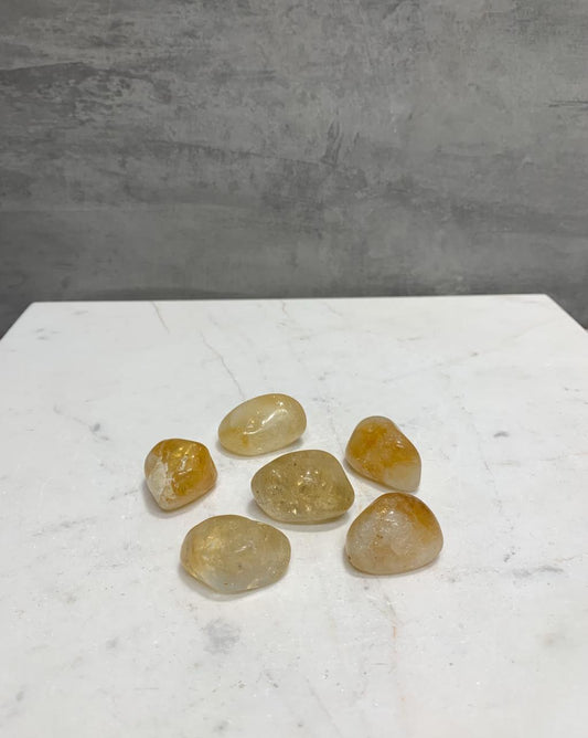 Pedra Citrino Rolado 11 a 14 gramas