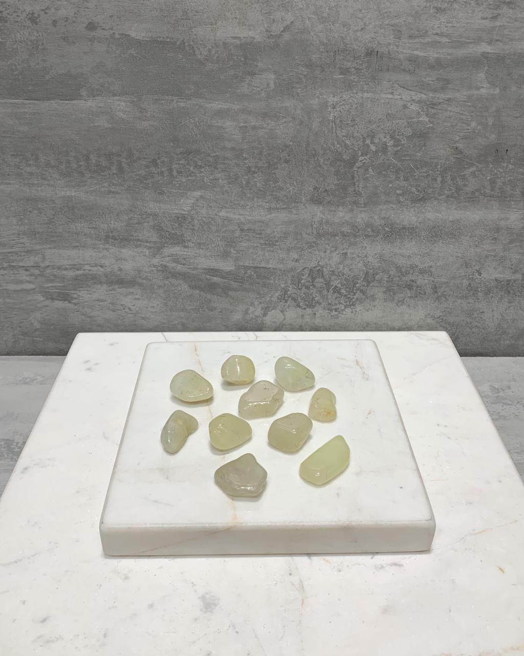 Pedra Cristal com Enxofre Rolado 11 a 14 gramas