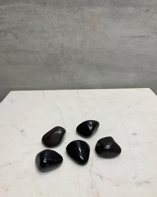 Pedra Jaspe Negro Bassanita Rolado 12 a 14 gramas