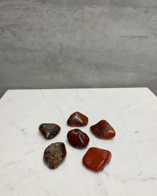 Pedra Jaspe Precioso Rolado 8 a 12 gramas