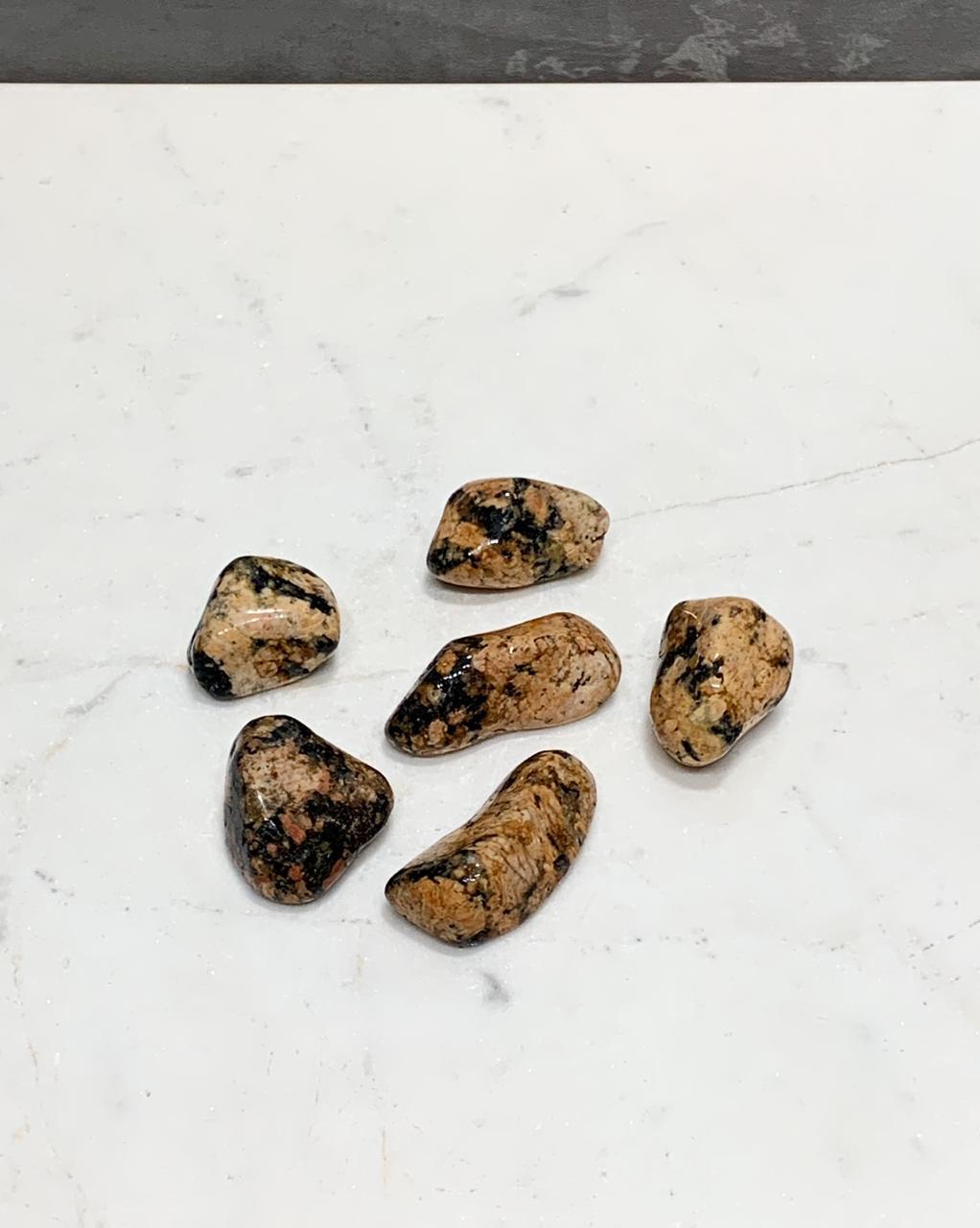 Pedra Luxulianita Rolada 8 a 10 gramas