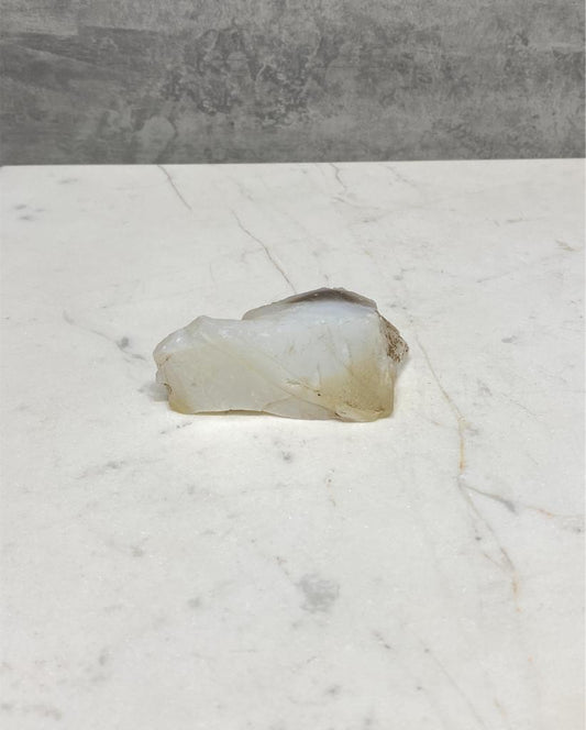 Pedra Opala branco bruto 50 a 54 gramas